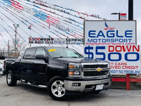 Black 2014 CHEVROLET SILVERADO 1500 LT for sale in Hobart, IN