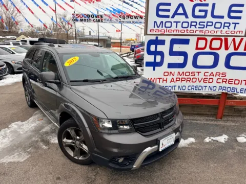 Another view of 2015 DODGE JOURNEY CROSSROAD for sale in Hobart, IN at Eagle Motorsport Used Car Dealer Bad Credit Auto Finance Northwest Indiana
