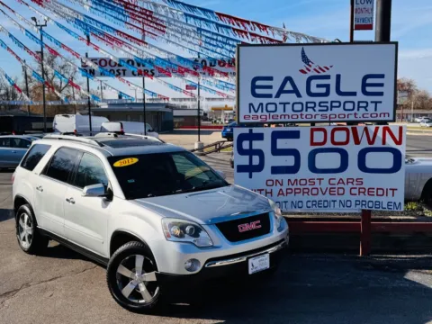 Photos of 2012 GMC ACADIA SLT-1 for sale in Hobart, IN at Eagle Motorsport Used Car Dealer Bad Credit Auto Finance Northwest Indiana