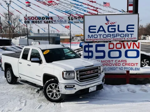 Photos of 2018 GMC SIERRA 1500 SLT for sale in Hobart, IN at Eagle Motorsport Used Car Dealer Bad Credit Auto Finance Northwest Indiana