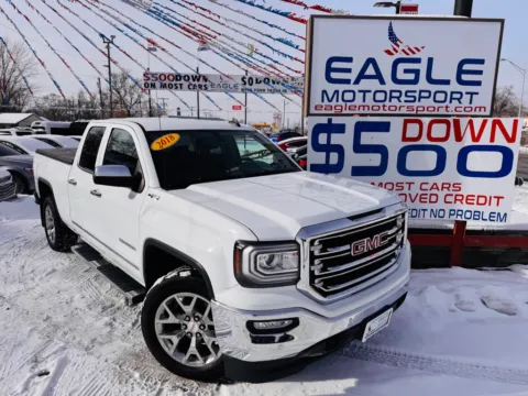 Another view of 2018 GMC SIERRA 1500 SLT for sale in Hobart, IN at Eagle Motorsport Used Car Dealer Bad Credit Auto Finance Northwest Indiana