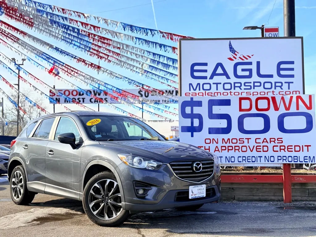 Gray 2016 MAZDA CX-5 GT for sale in Hobart, IN