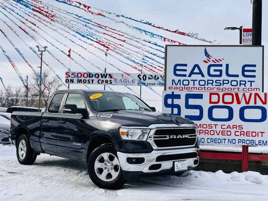 Blue 2021 RAM 1500 BIG HORN/LONE STAR for sale in Hobart, IN