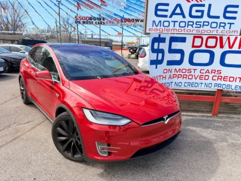 Another view of 2017 TESLA MODEL X 100D for sale in Hobart, IN at Eagle Motorsport Used Car Dealer Bad Credit Auto Finance Northwest Indiana