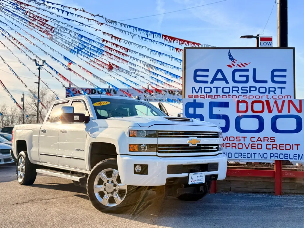 White 2019 CHEVROLET SILVERADO 2500 HEAVY DUTY LTZ for sale in Hobart, IN