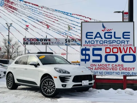 White 2018 PORSCHE MACAN S for sale in Hobart, IN