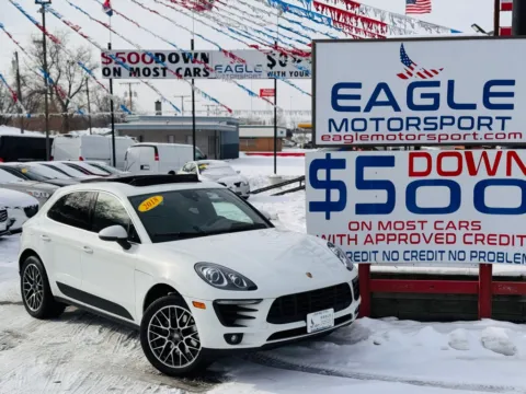 Another view of 2018 PORSCHE MACAN S for sale in Hobart, IN at Eagle Motorsport Used Car Dealer Bad Credit Auto Finance Northwest Indiana