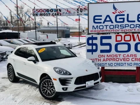 Photos of 2018 PORSCHE MACAN S for sale in Hobart, IN at Eagle Motorsport Used Car Dealer Bad Credit Auto Finance Northwest Indiana