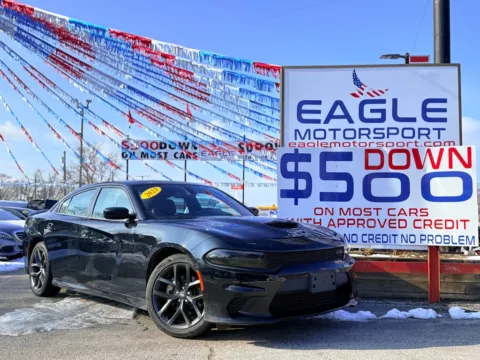 Black 2023 DODGE CHARGER GT for sale in Hobart, IN