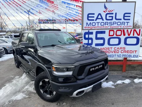 Another view of 2019 RAM 1500 REBEL for sale in Hobart, IN at Eagle Motorsport Used Car Dealer Bad Credit Auto Finance Northwest Indiana