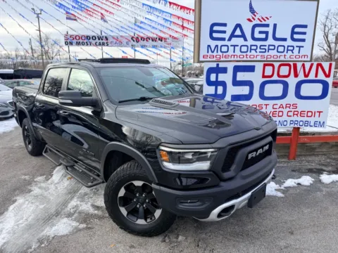 More photos of 2019 RAM 1500 REBEL at Eagle Motorsport Used Car Dealer Bad Credit Auto Finance Northwest Indiana, IN