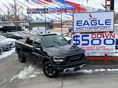 Photos of 2019 RAM 1500 REBEL for sale in Hobart, IN at Eagle Motorsport Used Car Dealer Bad Credit Auto Finance Northwest Indiana