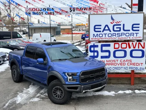 Another view of 2019 FORD F-150 RAPTOR for sale in Hobart, IN at Eagle Motorsport Used Car Dealer Bad Credit Auto Finance Northwest Indiana