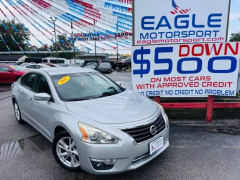 Another view of 2015 NISSAN ALTIMA 2.5 for sale in Hobart, IN at Eagle Motorsport Used Car Dealer Bad Credit Auto Finance Northwest Indiana