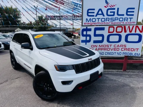 More photos of 2017 JEEP GRAND CHEROKEE TRAILHAWK at Eagle Motorsport Used Car Dealer Bad Credit Auto Finance Northwest Indiana, IN