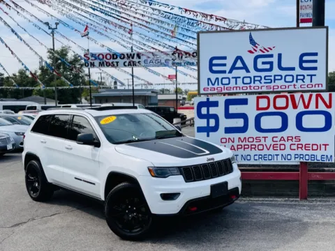 Another view of 2017 JEEP GRAND CHEROKEE TRAILHAWK for sale in Hobart, IN at Eagle Motorsport Used Car Dealer Bad Credit Auto Finance Northwest Indiana