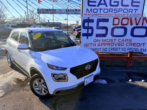 Another view of 2022 HYUNDAI VENUE SE for sale in Hobart, IN at Eagle Motorsport Used Car Dealer Bad Credit Auto Finance Northwest Indiana