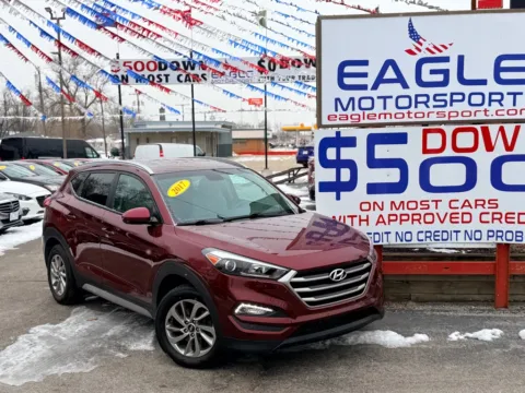 Photos of 2017 HYUNDAI TUCSON LIMITED for sale in Hobart, IN at Eagle Motorsport Used Car Dealer Bad Credit Auto Finance Northwest Indiana