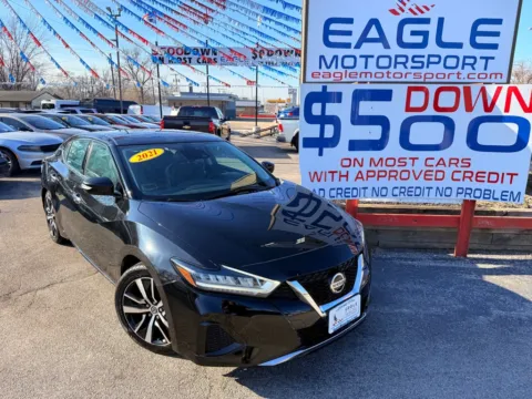 Another view of 2021 NISSAN MAXIMA SV for sale in Hobart, IN at Eagle Motorsport Used Car Dealer Bad Credit Auto Finance Northwest Indiana