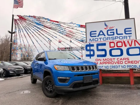 More photos of 2021 JEEP COMPASS SPORT at Eagle Motorsport Used Car Dealer Bad Credit Auto Finance Northwest Indiana, IN