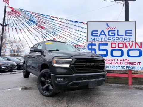 More photos of 2019 RAM 1500 BIG HORN/LONE STAR at Eagle Motorsport Used Car Dealer Bad Credit Auto Finance Northwest Indiana, IN