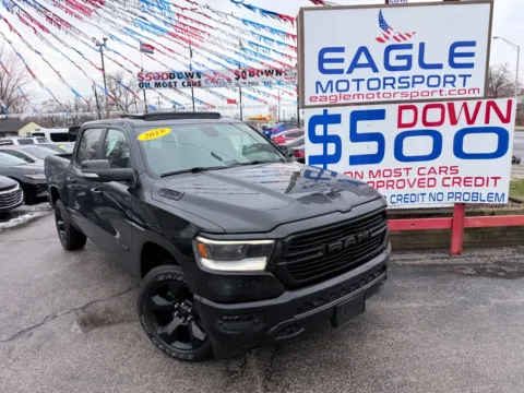 Another view of 2019 RAM 1500 BIG HORN/LONE STAR for sale in Hobart, IN at Eagle Motorsport Used Car Dealer Bad Credit Auto Finance Northwest Indiana