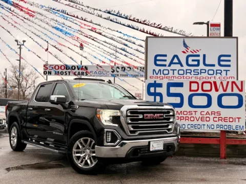 Black 2020 GMC SIERRA 1500 SLT for sale in Hobart, IN