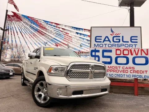More photos of 2017 RAM 1500 LARAMIE at Eagle Motorsport Used Car Dealer Bad Credit Auto Finance Northwest Indiana, IN