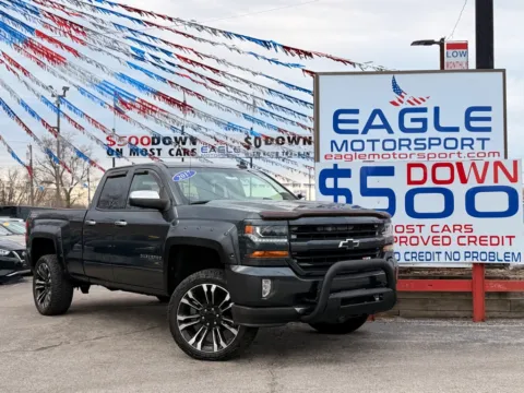 Another view of 2017 CHEVROLET SILVERADO 1500 LT for sale in Hobart, IN at Eagle Motorsport Used Car Dealer Bad Credit Auto Finance Northwest Indiana