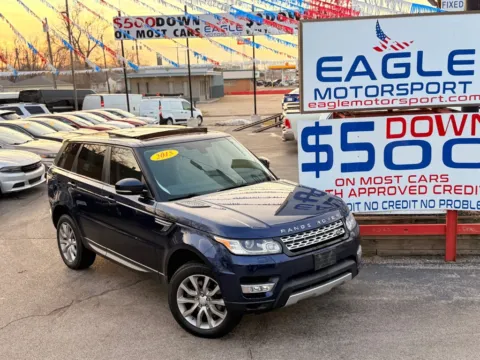 Another view of 2015 LAND ROVER RANGE ROVER SPO for sale in Hobart, IN at Eagle Motorsport Used Car Dealer Bad Credit Auto Finance Northwest Indiana