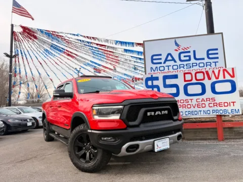 More photos of 2019 RAM 1500 REBEL at Eagle Motorsport Used Car Dealer Bad Credit Auto Finance Northwest Indiana, IN