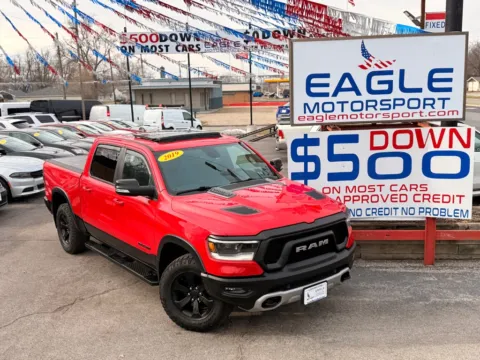 Photos of 2019 RAM 1500 REBEL for sale in Hobart, IN at Eagle Motorsport Used Car Dealer Bad Credit Auto Finance Northwest Indiana