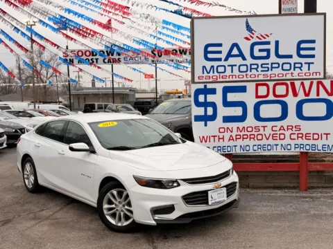 Photos of 2018 CHEVROLET MALIBU LT for sale in Hobart, IN at Eagle Motorsport Used Car Dealer Bad Credit Auto Finance Northwest Indiana