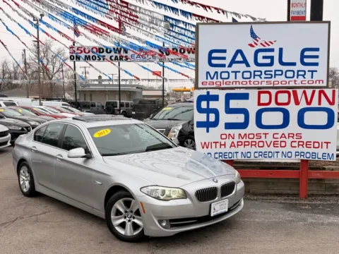 Photos of 2013 BMW 5 SERIES 528I XDRIVE for sale in Hobart, IN at Eagle Motorsport Used Car Dealer Bad Credit Auto Finance Northwest Indiana