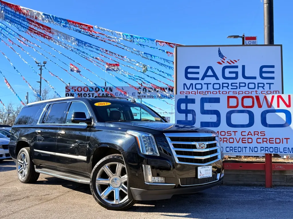 2017 CADILLAC ESCALADE ESV PREMIUM LUXURY for sale in Hobart, IN