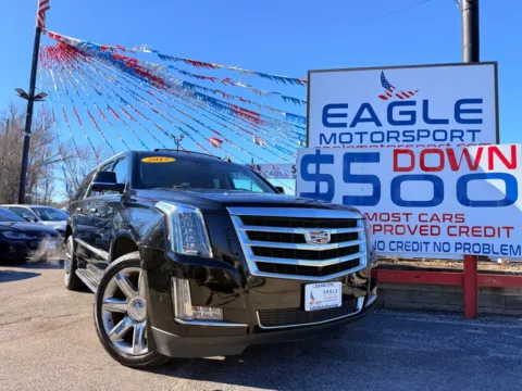 More photos of 2017 CADILLAC ESCALADE ESV PREMIUM LUXURY at Eagle Motorsport Used Car Dealer Bad Credit Auto Finance Northwest Indiana, IN