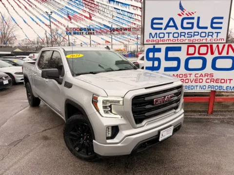 Another view of 2021 GMC SIERRA 1500 ELEVATION for sale in Hobart, IN at Eagle Motorsport Used Car Dealer Bad Credit Auto Finance Northwest Indiana