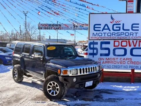 Photos of 2007 HUMMER H3 for sale in Hobart, IN at Eagle Motorsport Used Car Dealer Bad Credit Auto Finance Northwest Indiana