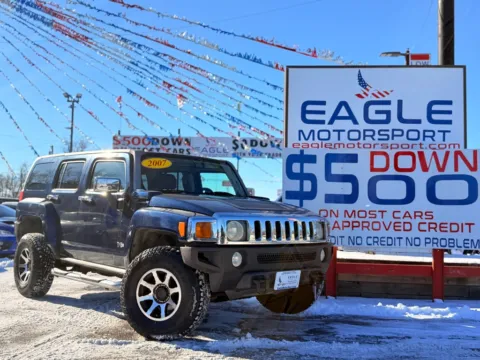 Blue 2007 HUMMER H3 for sale in Hobart, IN