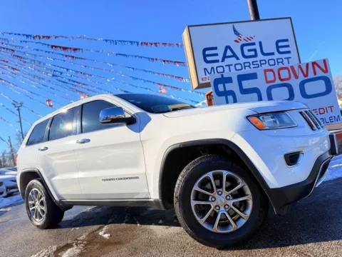More photos of 2015 JEEP GRAND CHEROKEE LIMITED at Eagle Motorsport Used Car Dealer Bad Credit Auto Finance Northwest Indiana, IN
