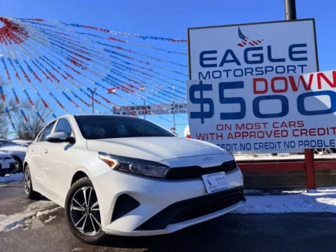 More photos of 2023 KIA FORTE LX at Eagle Motorsport Used Car Dealer Bad Credit Auto Finance Northwest Indiana, IN