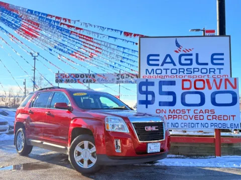 Red 2015 GMC TERRAIN SLT for sale in Hobart, IN