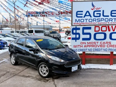 Photos of 2018 FORD FIESTA SE for sale in Hobart, IN at Eagle Motorsport Used Car Dealer Bad Credit Auto Finance Northwest Indiana