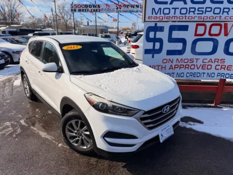 Another view of 2017 HYUNDAI TUCSON SE for sale in Hobart, IN at Eagle Motorsport Used Car Dealer Bad Credit Auto Finance Northwest Indiana