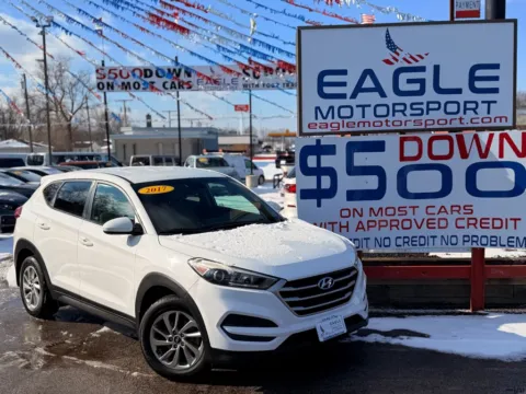 Photos of 2017 HYUNDAI TUCSON SE for sale in Hobart, IN at Eagle Motorsport Used Car Dealer Bad Credit Auto Finance Northwest Indiana