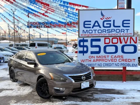 Photos of 2013 NISSAN ALTIMA 2.5 for sale in Hobart, IN at Eagle Motorsport Used Car Dealer Bad Credit Auto Finance Northwest Indiana