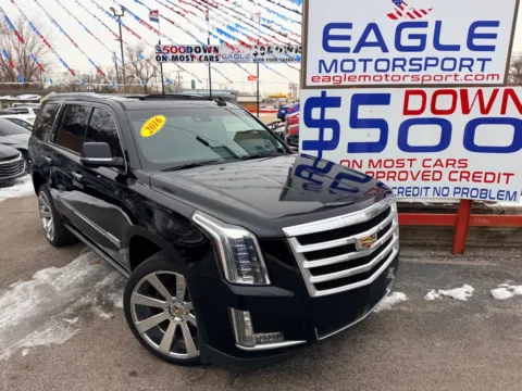 More photos of 2016 CADILLAC ESCALADE PREMIUM at Eagle Motorsport Used Car Dealer Bad Credit Auto Finance Northwest Indiana, IN