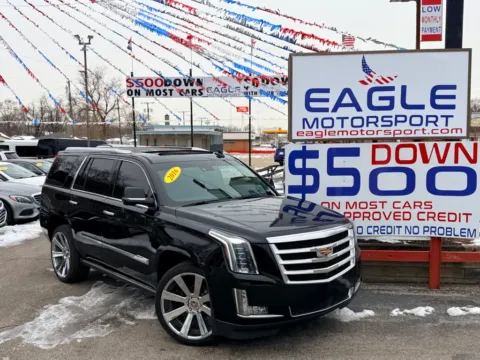 Photos of 2016 CADILLAC ESCALADE PREMIUM for sale in Hobart, IN at Eagle Motorsport Used Car Dealer Bad Credit Auto Finance Northwest Indiana