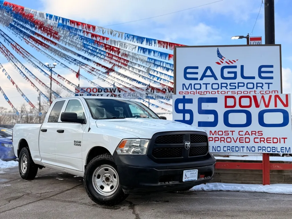 White 2018 RAM 1500 EXPRESS for sale in Hobart, IN