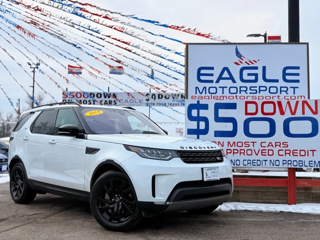 White 2019 LAND ROVER DISCOVERY HSE LUXURY for sale in Hobart, IN